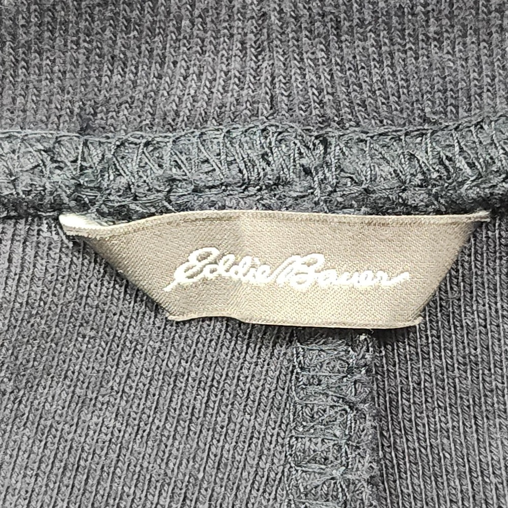Eddie Bauer Pants Womens M Blue Jogger Sweatpants Drawstring Pockets Lounge - Picture 4 of 12